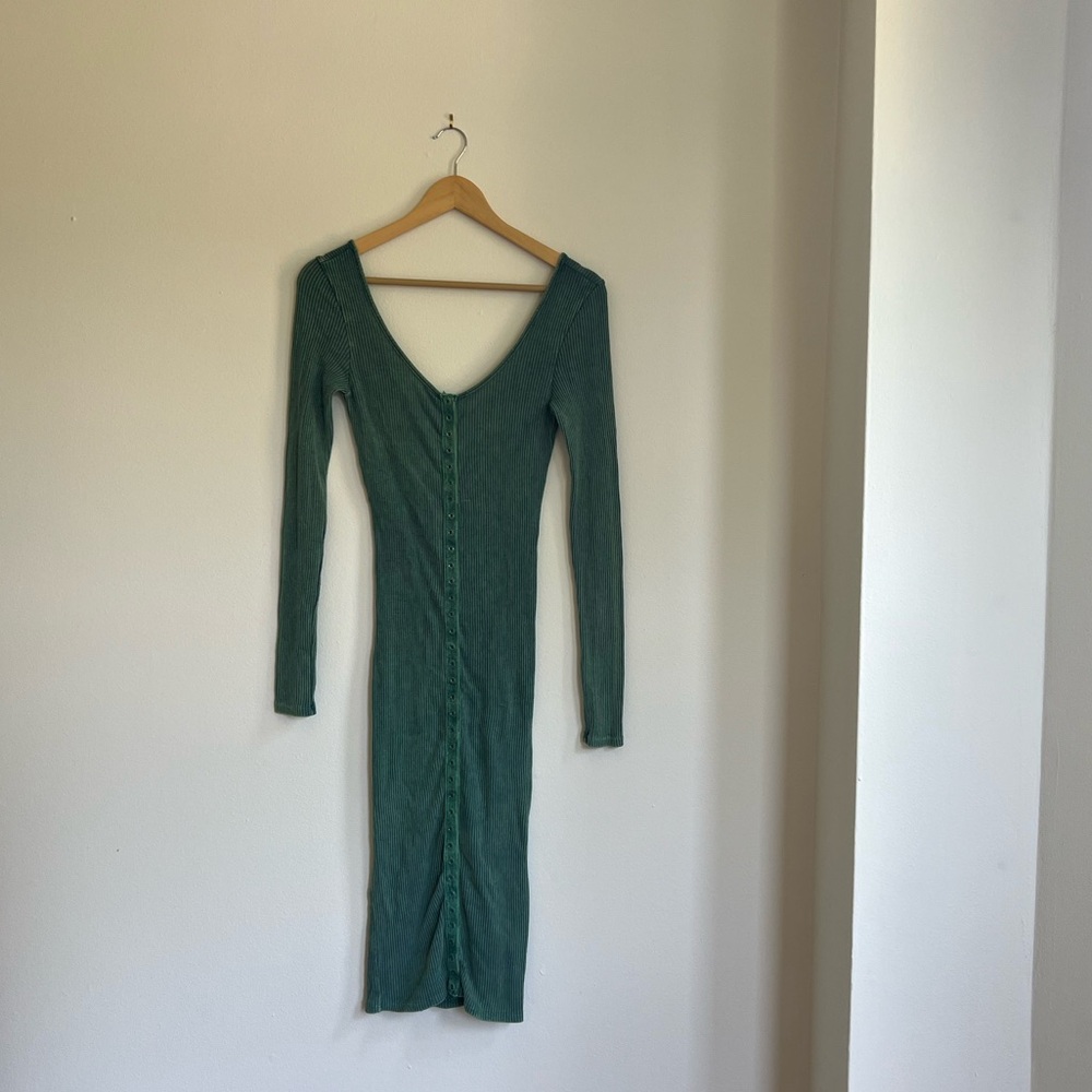 Fashion Nova Bodycon Long Sleeve Dress